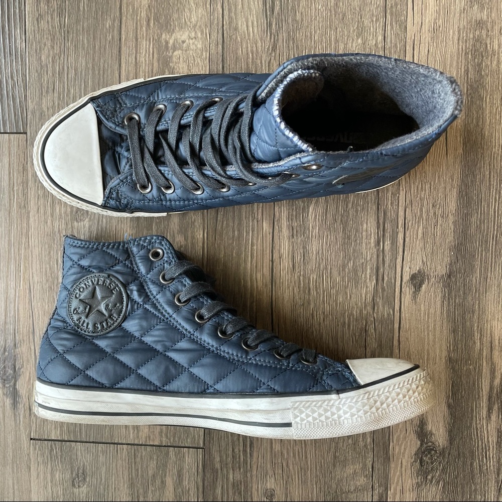 Converse Hi-Tops, Navy, M8.5, W10.5